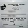 Example of a 7 Seas delivery label on a box, with the customer's name blurred out
