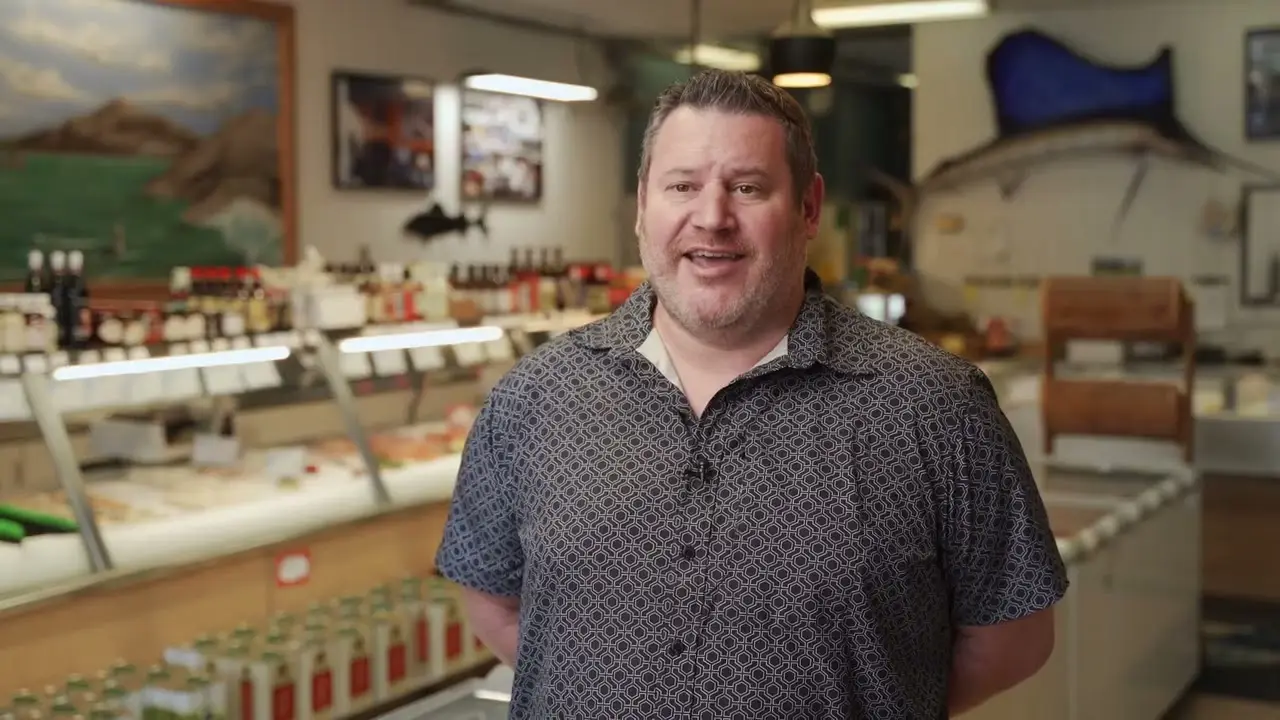 George Heras, CEO of 7 Seas Fish Co.