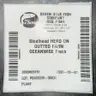 Example of a 7 Seas product label showing the product, item code, lot number and pack date